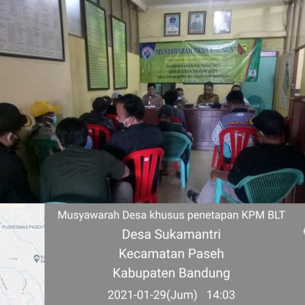 Album : Musyawarah Penetapan KPM BLT Desa Sukamantri